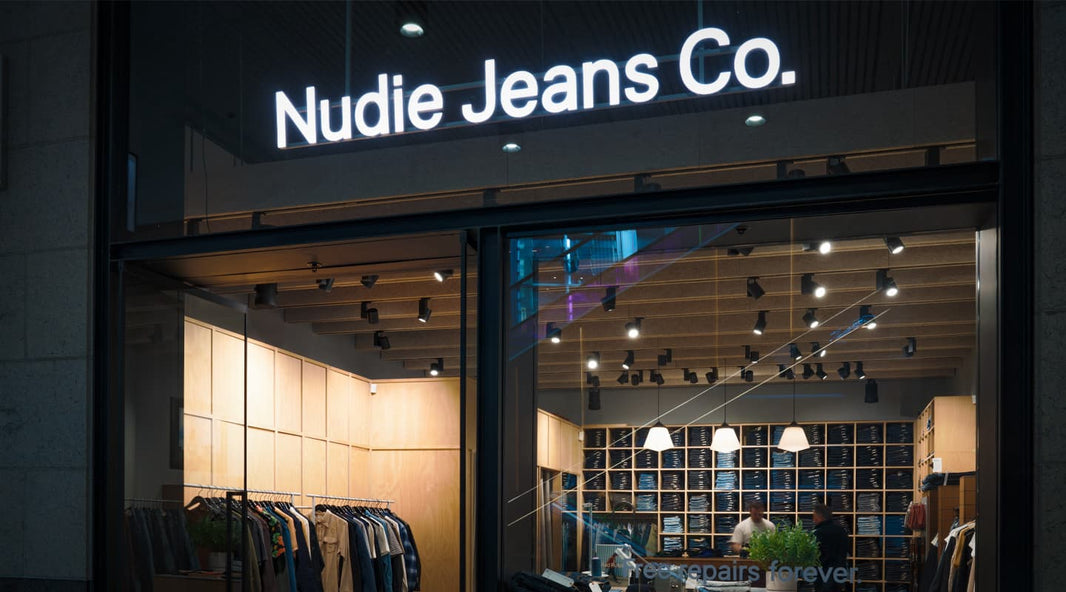 Perfect Ambience for Nudie Jeans with Audio Pro.