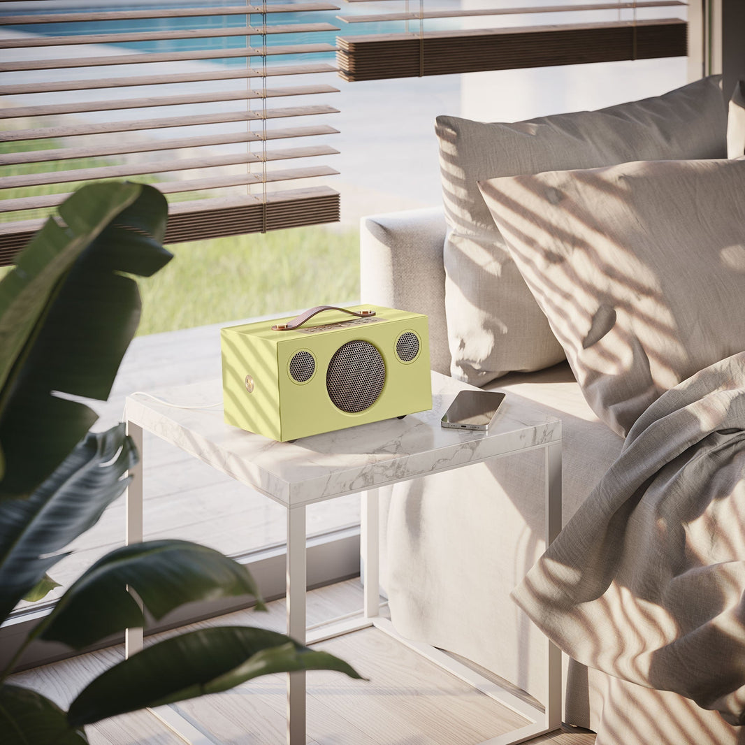 Bright color and vivid sound experience.