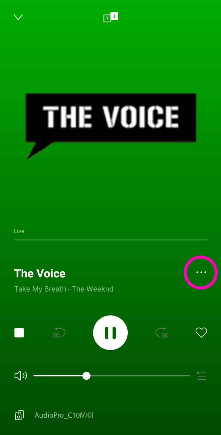 Audio Pro Control App